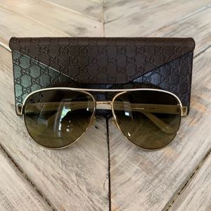 Gucci aviator sunglasses